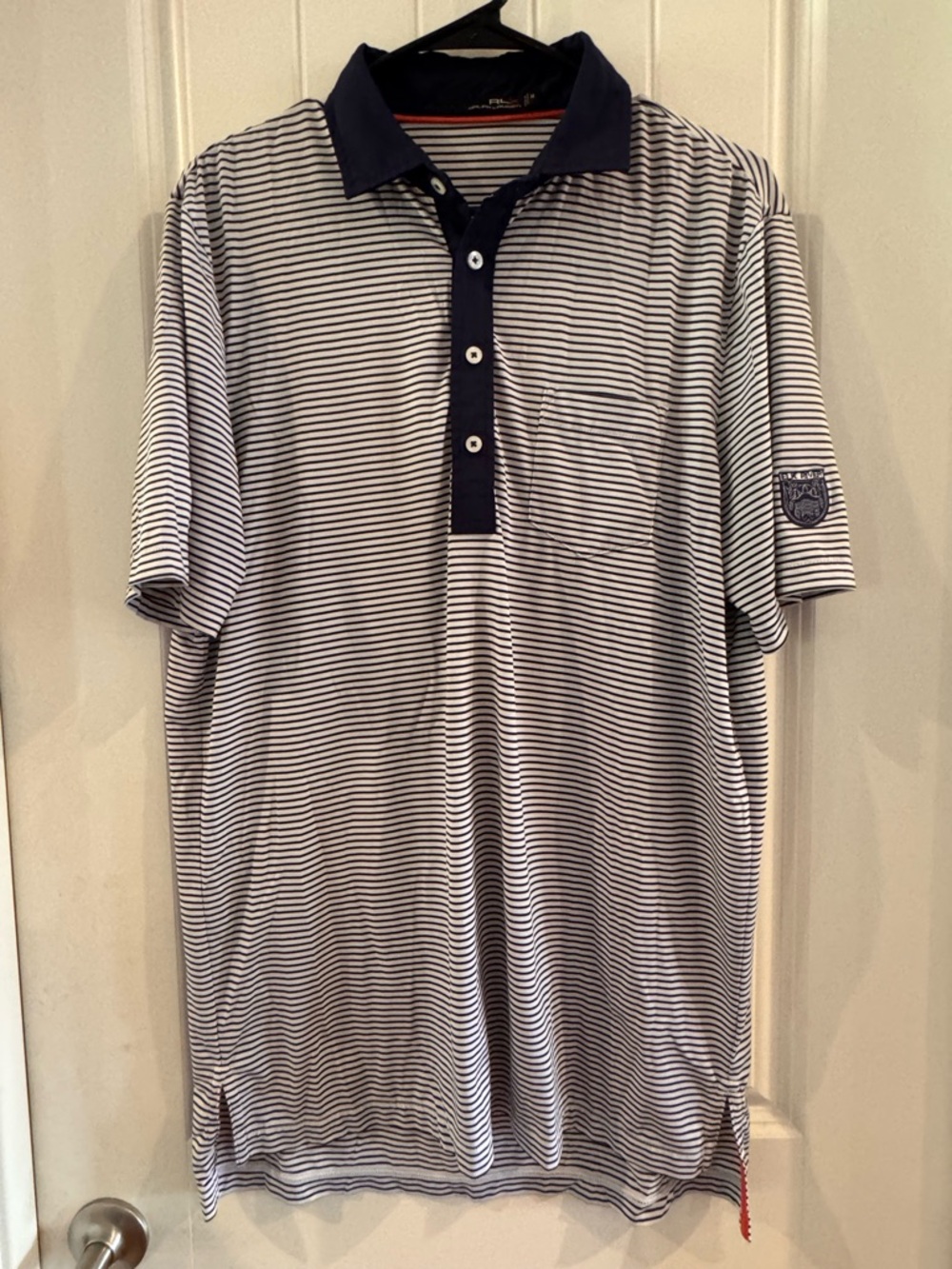 Ralph Lauren Polo RLX Performance Moisture Wicking Golf shirt Elk River Men's M